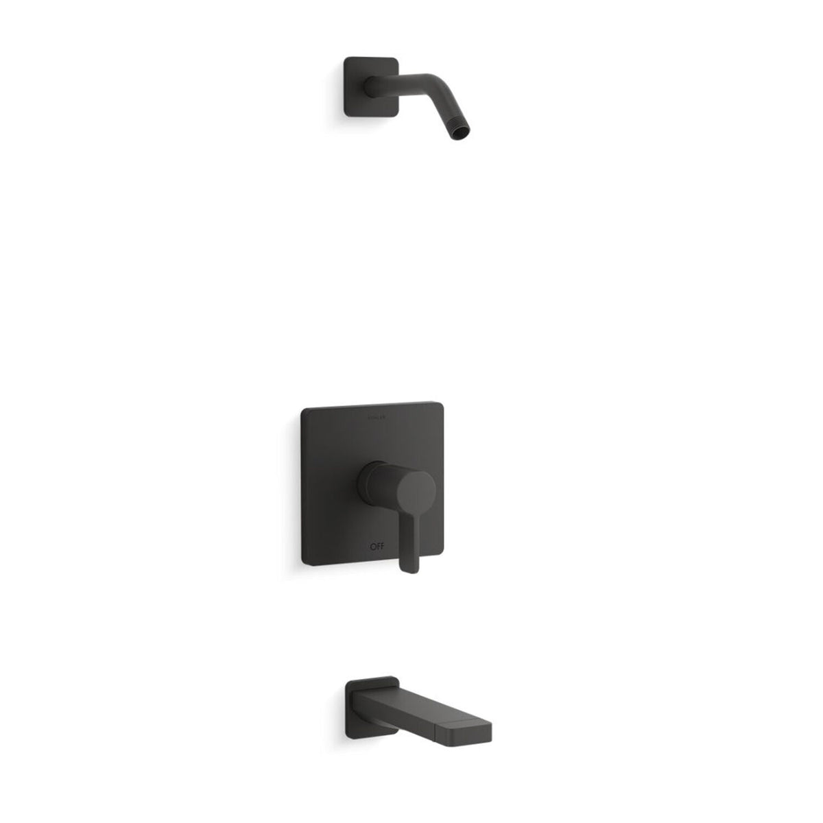 PARALLEL RITE-TEMP BATH AND SHOWER TRIM SET