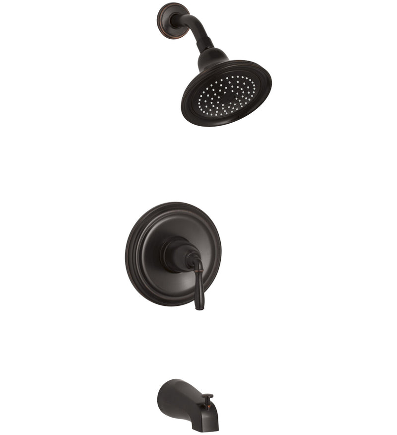 DEVONSHIRE® RITE-TEMP® BATH AND SHOWER TRIM SET WITH NPT SPOUT - robinsonco.ca
