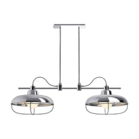 MODERN FARM 2-LIGHT LINEAR CHANDELIER XL - robinsonco.ca