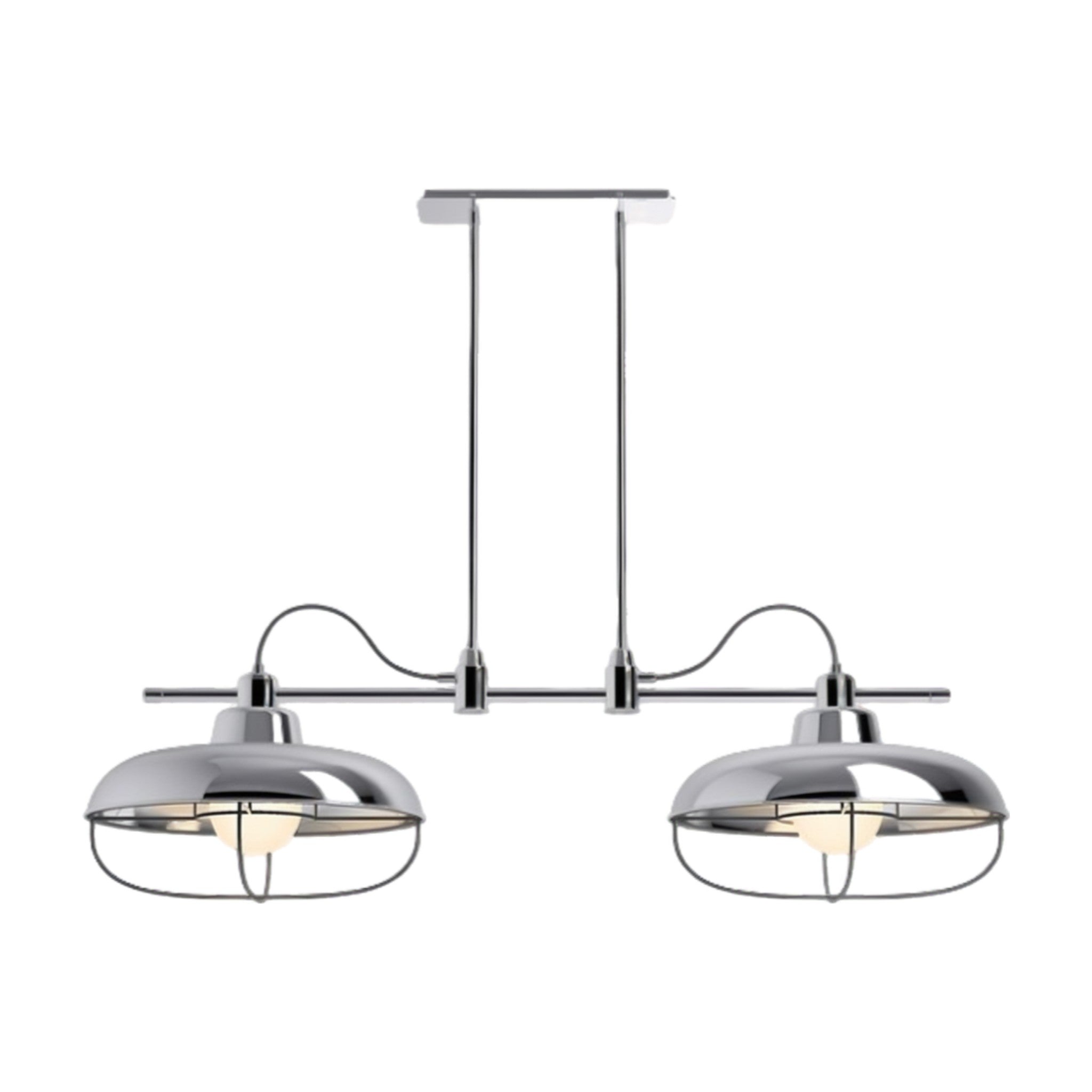 MODERN FARM 2-LIGHT LINEAR CHANDELIER XL - robinsonco.ca