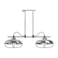 MODERN FARM 2-LIGHT LINEAR CHANDELIER XL - robinsonco.ca