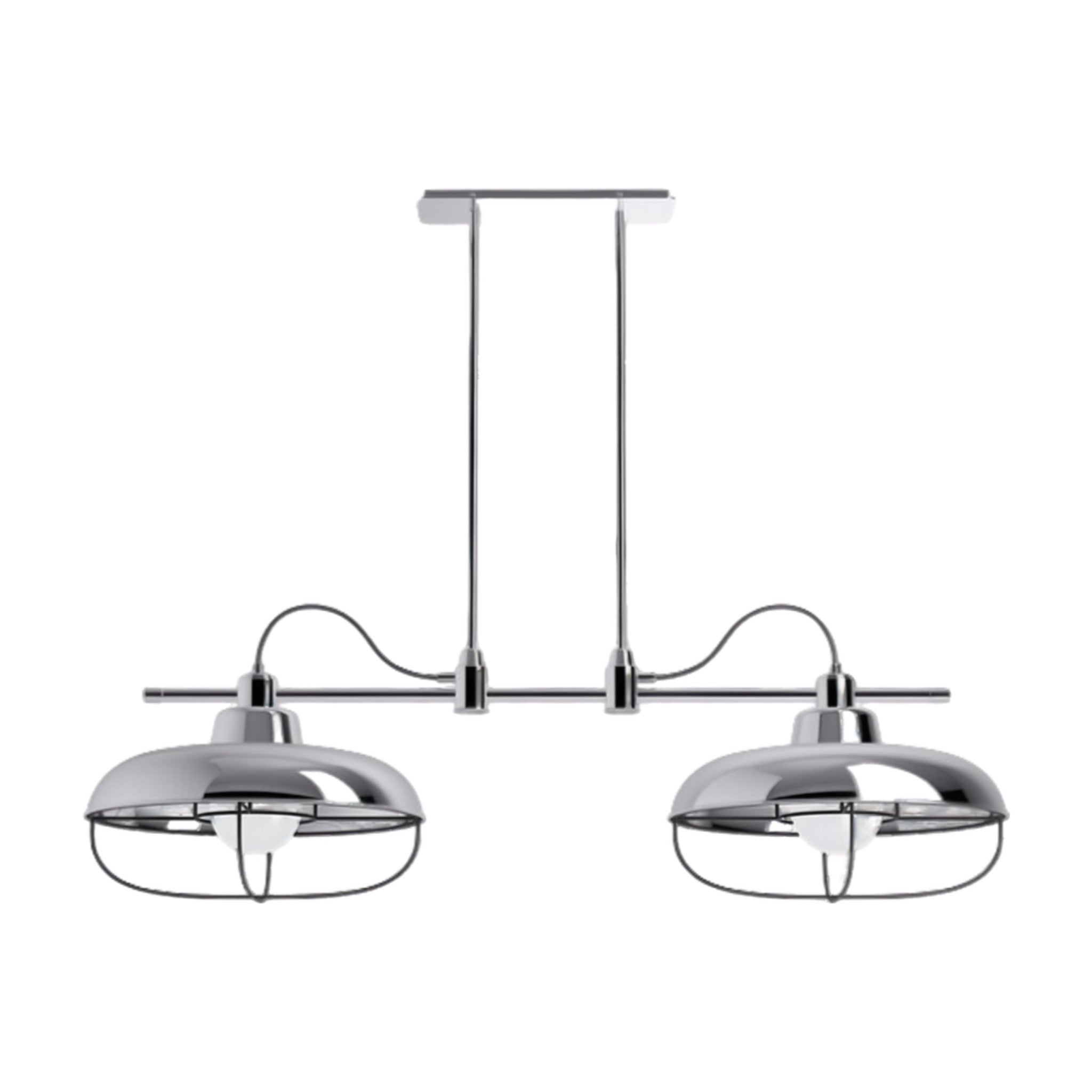 MODERN FARM 2-LIGHT LINEAR CHANDELIER XL - robinsonco.ca