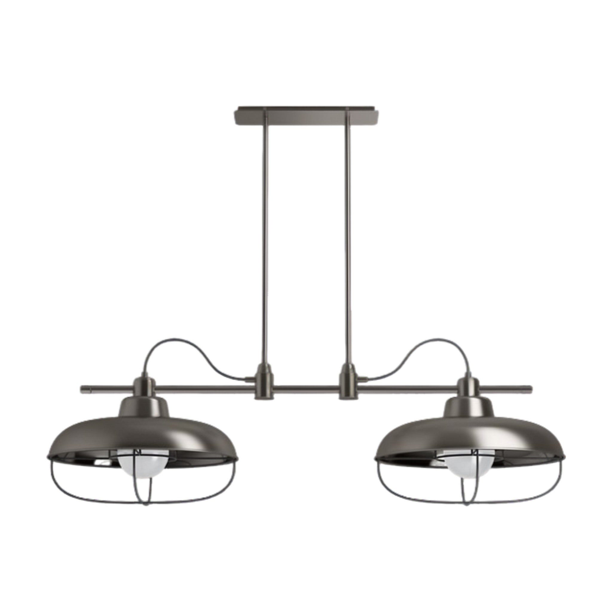 MODERN FARM 2-LIGHT LINEAR CHANDELIER XL - robinsonco.ca