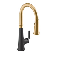 TONE TOUCHLESS PULL-DOWN KITCHEN SINK FAUCET WITH KOHLER® KONNECT™ AND 3-FUNCTION SPRAYHEAD - robinsonco.ca