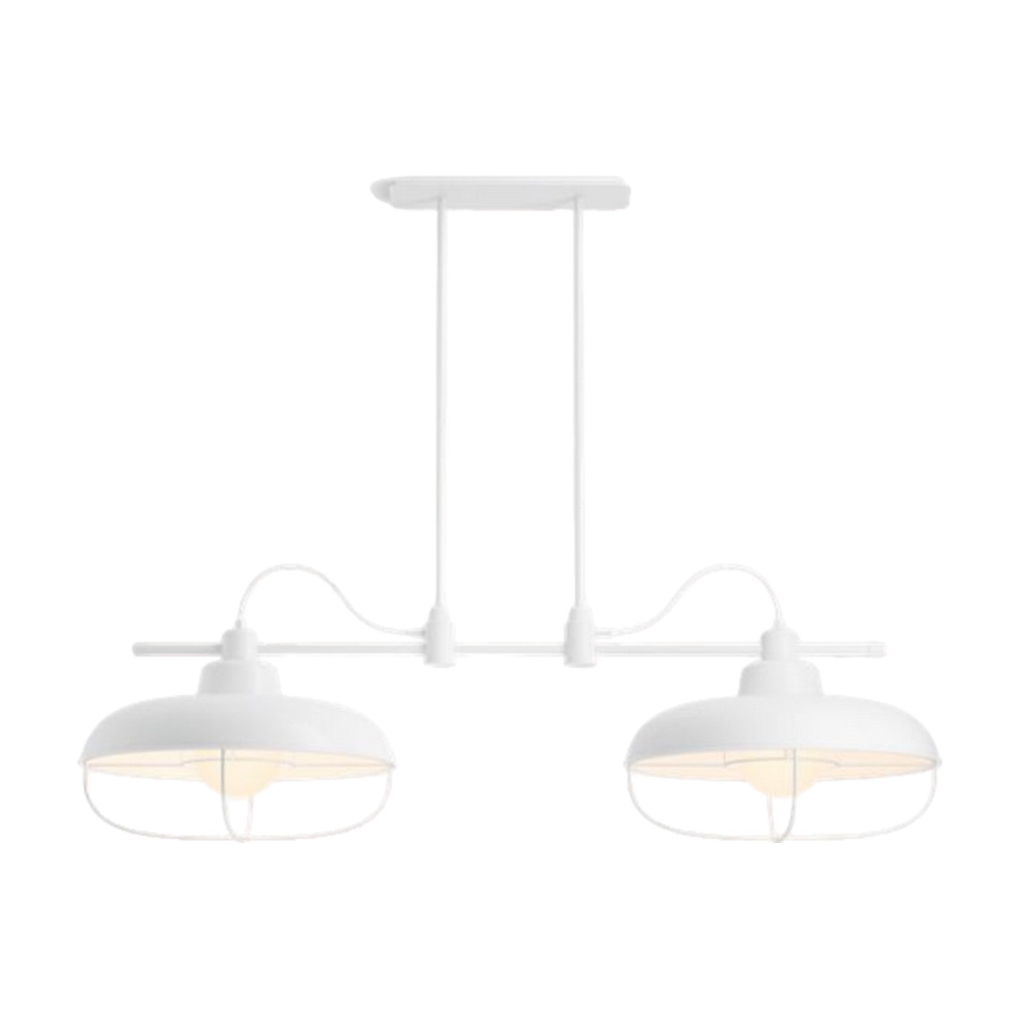 MODERN FARM 2-LIGHT LINEAR CHANDELIER XL - robinsonco.ca