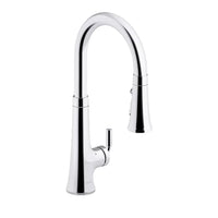 TONE TOUCHLESS PULL-DOWN KITCHEN SINK FAUCET WITH KOHLER® KONNECT™ AND 3-FUNCTION SPRAYHEAD - robinsonco.ca