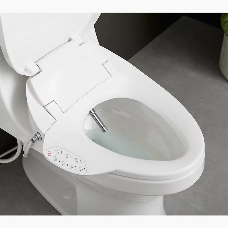 PUREWASH® E750 ELONGATED BIDET TOILET SEAT WITH REMOTE CONTROL - robinsonco.ca