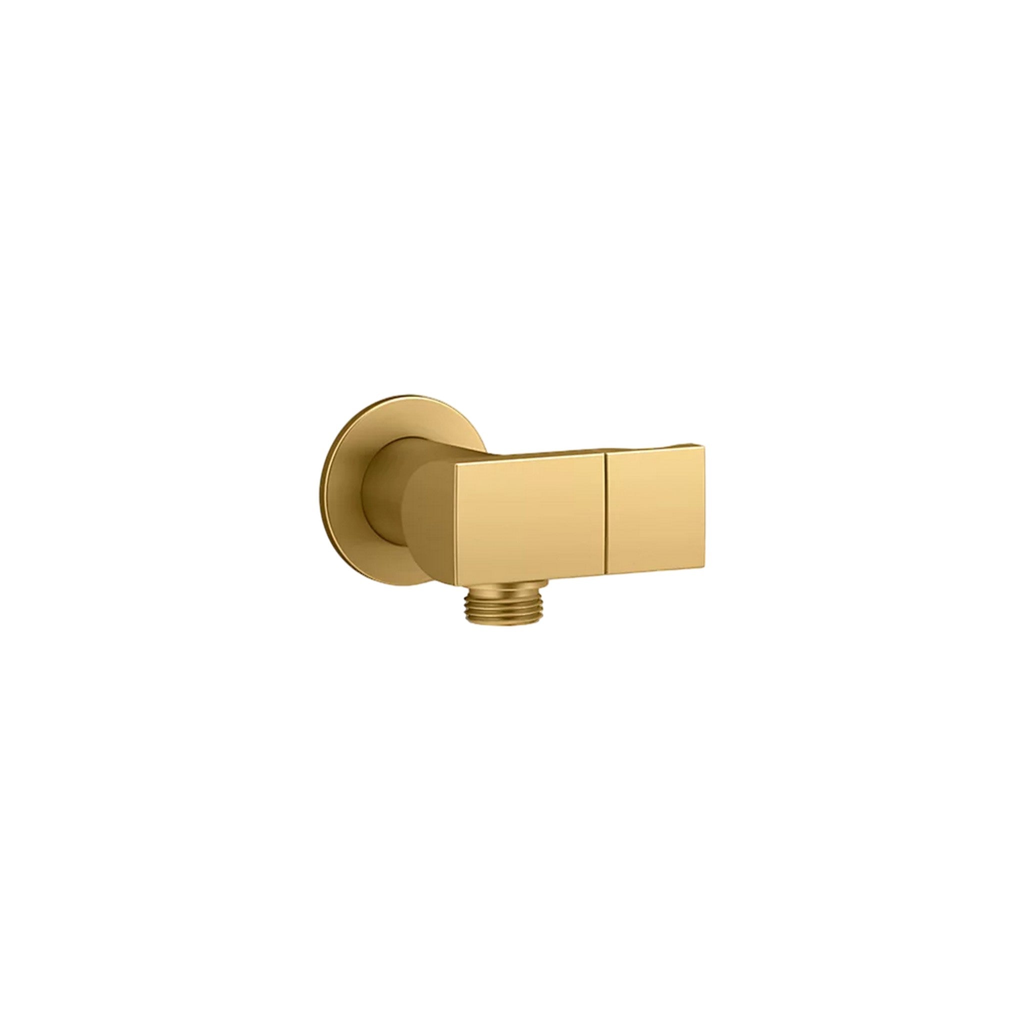 EXHALE WALL-MOUNT HANDSHOWER HOLDER WITH SUPPLY ELBOW AND CHECK VALVE