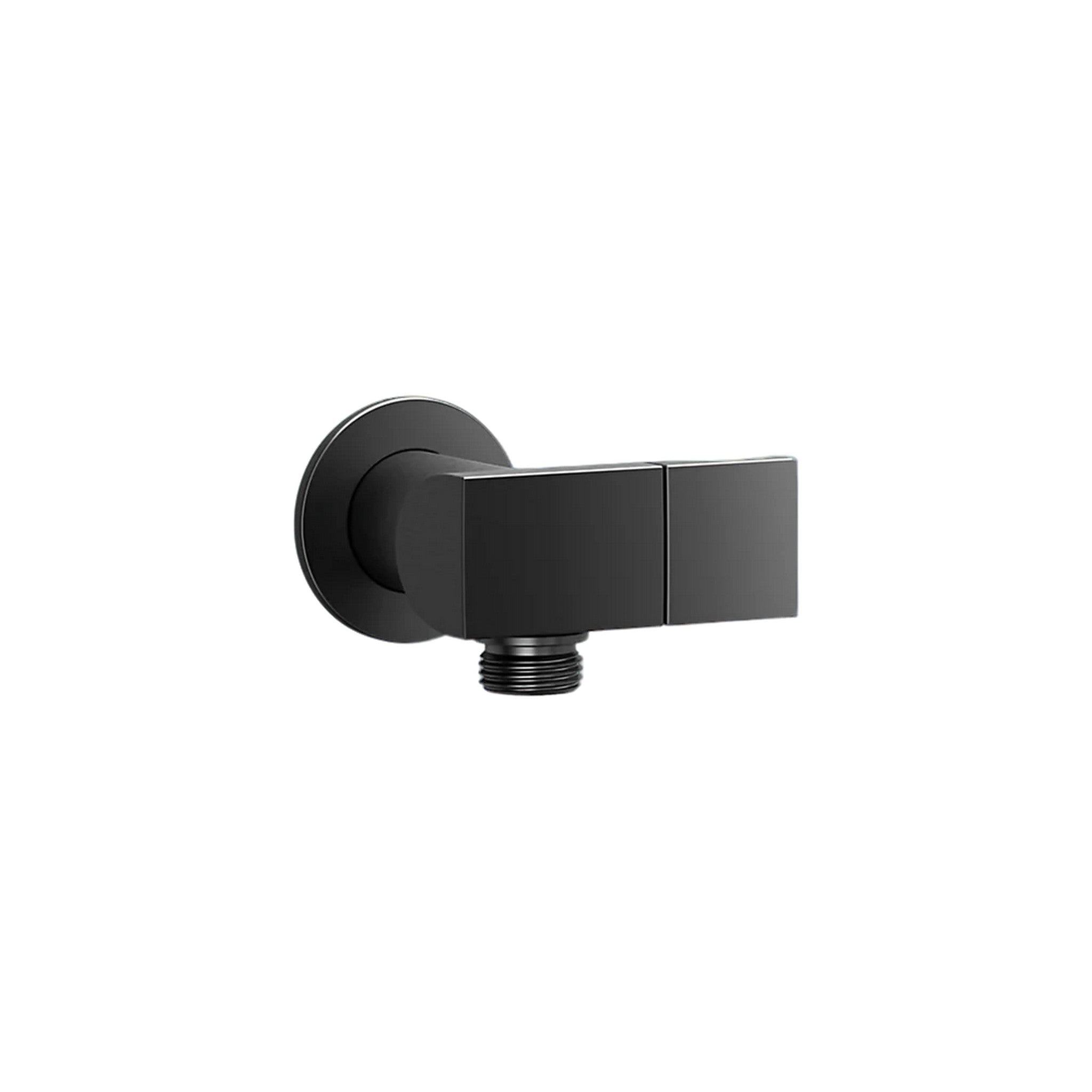 EXHALE WALL-MOUNT HANDSHOWER HOLDER WITH SUPPLY ELBOW AND CHECK VALVE