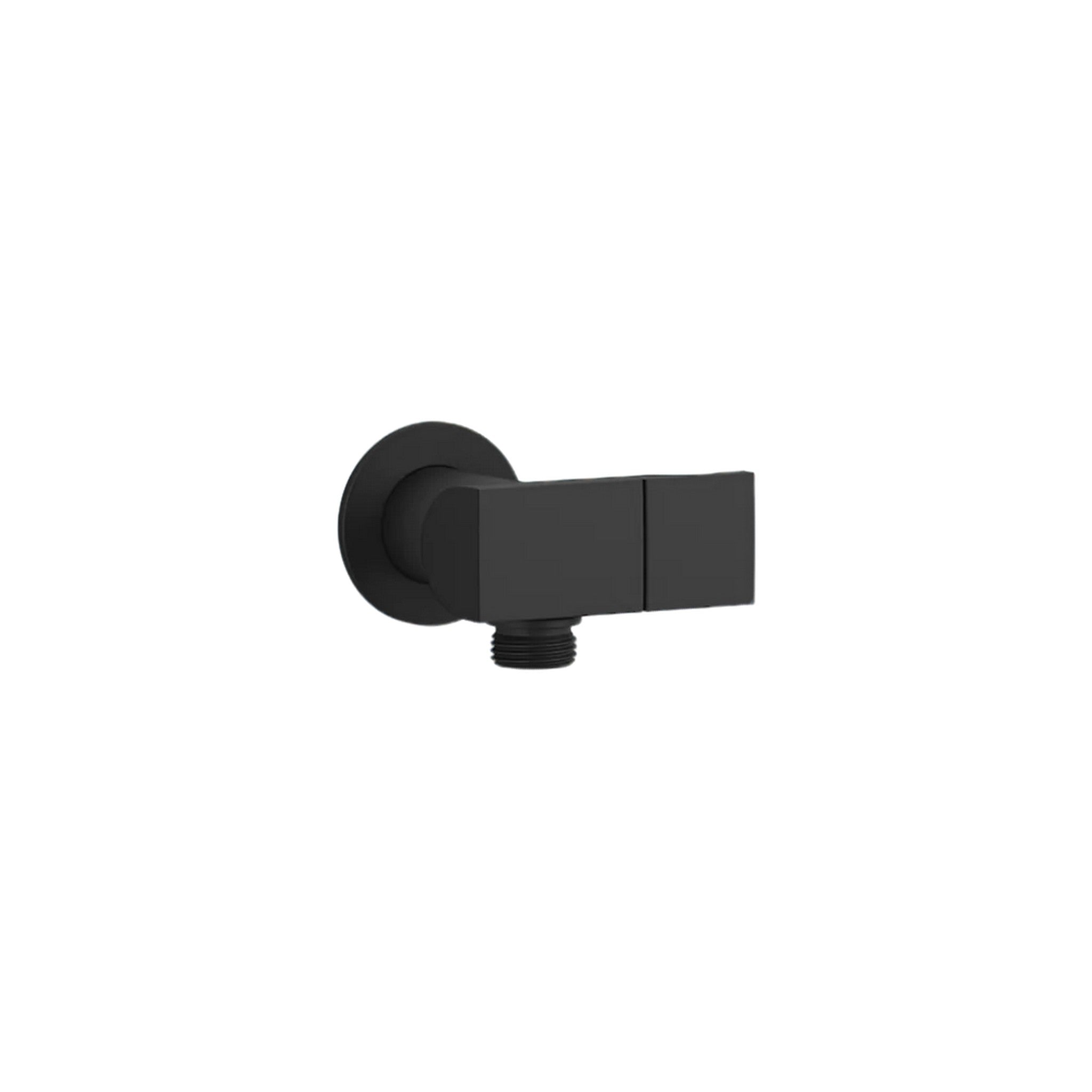 EXHALE WALL-MOUNT HANDSHOWER HOLDER WITH SUPPLY ELBOW AND CHECK VALVE