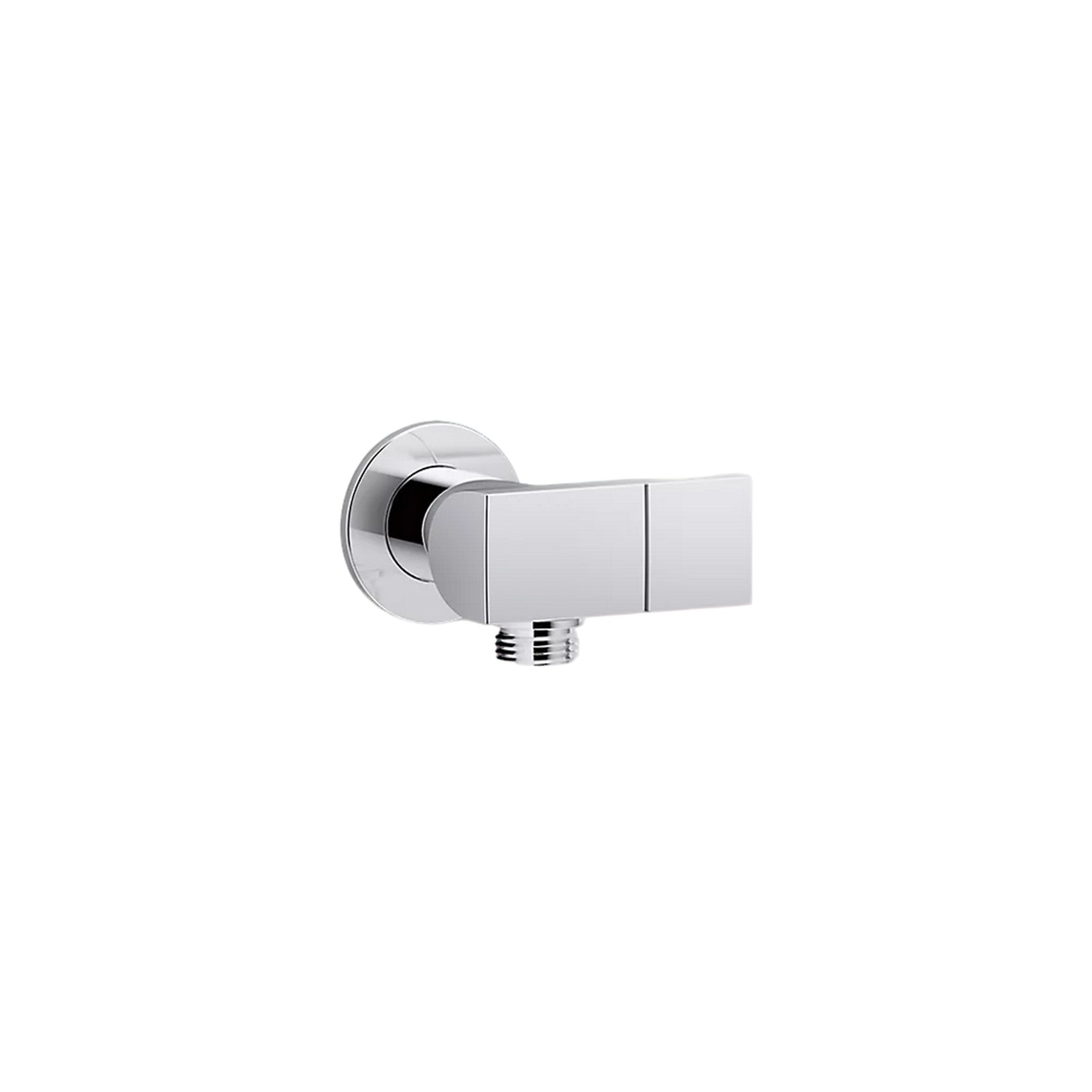 EXHALE WALL-MOUNT HANDSHOWER HOLDER WITH SUPPLY ELBOW AND CHECK VALVE - robinsonco.ca