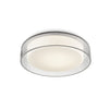 ASTON 10-INCH ROUND LED FLUSH MOUNT LIGHT