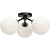 CASSIA 17" SEMI-FLUSH MOUNT WITH OPAL GLASS - robinsonco.ca