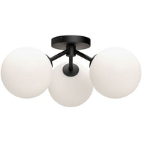 CASSIA 17" SEMI-FLUSH MOUNT WITH OPAL GLASS - robinsonco.ca