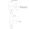 NOLA 4-INCH WALL SCONCE - robinsonco.ca