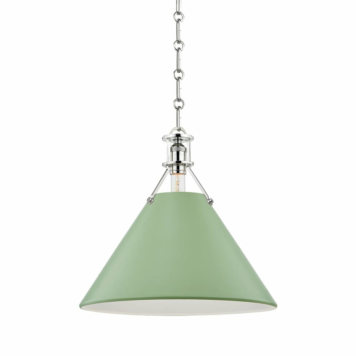 PAINTED NO.2 ONE LIGHT 16" PENDANT - robinsonco.ca