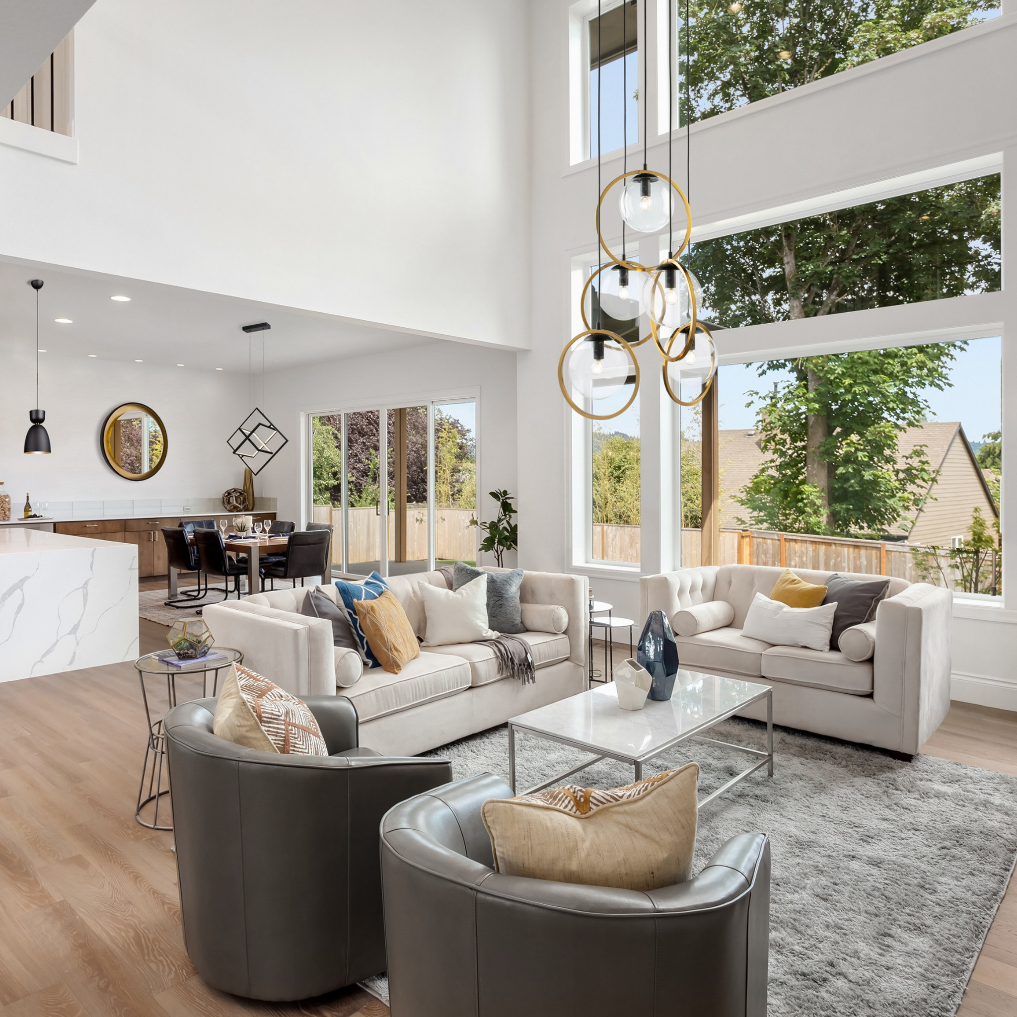 LUGANO 5-LIGHT PENDANT - robinsonco.ca