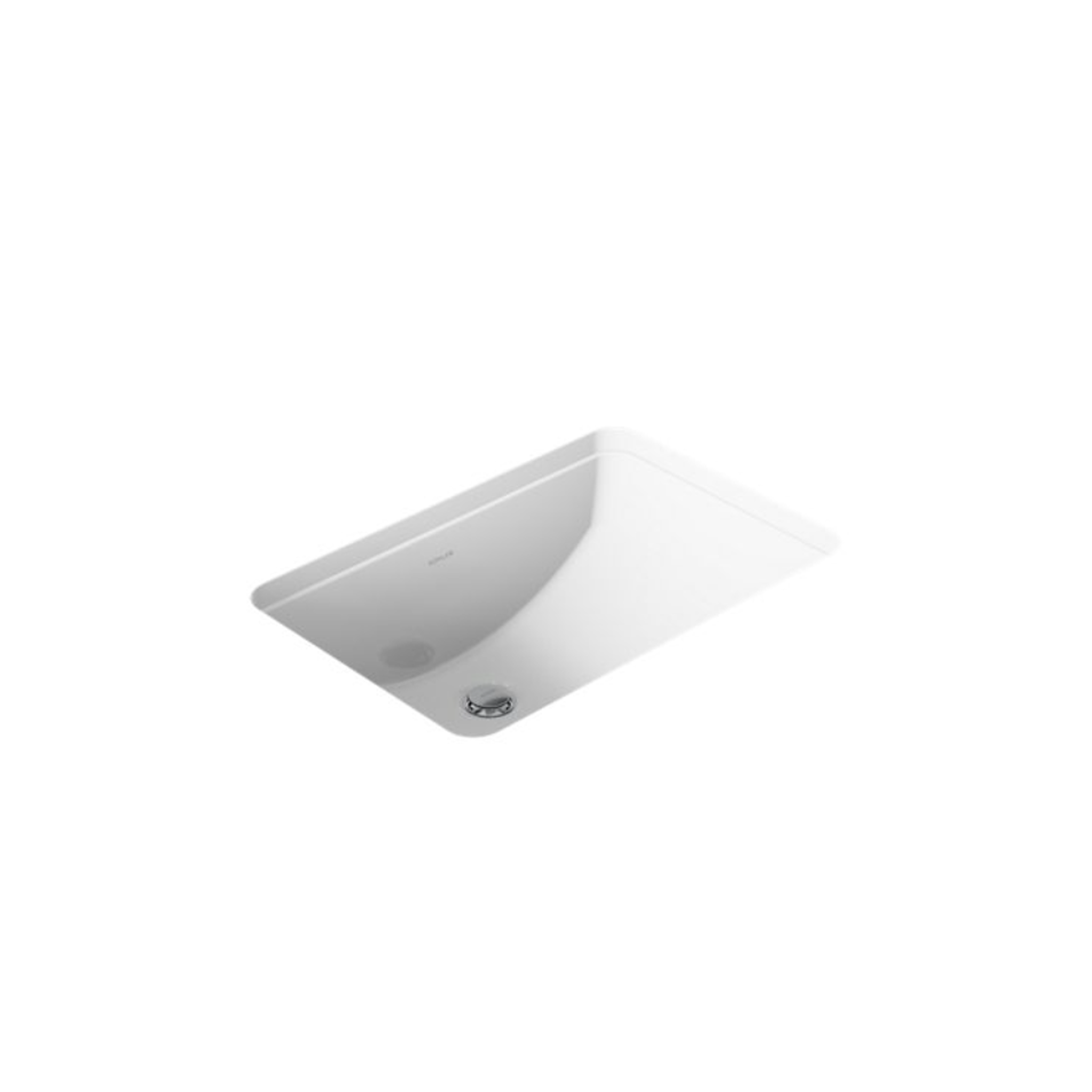 LADENA® 21-INCH UNDERMOUNT BATHROOM SINK WITH GLAZED UNDERSIDE - robinsonco.ca