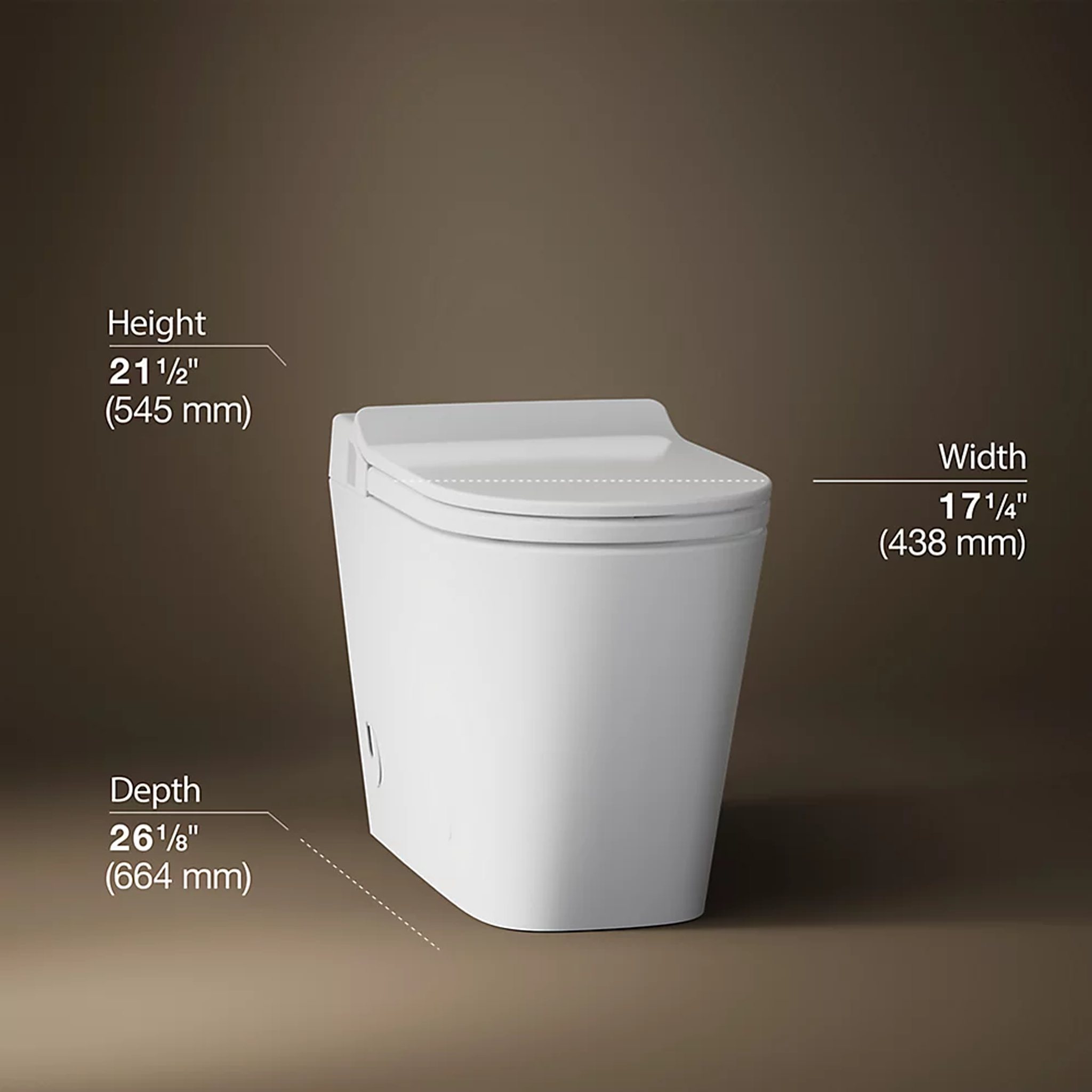 LEAP™ ONE-PIECE ELONGATED SMART TOILET, DUAL-FLUSH - robinsonco.ca
