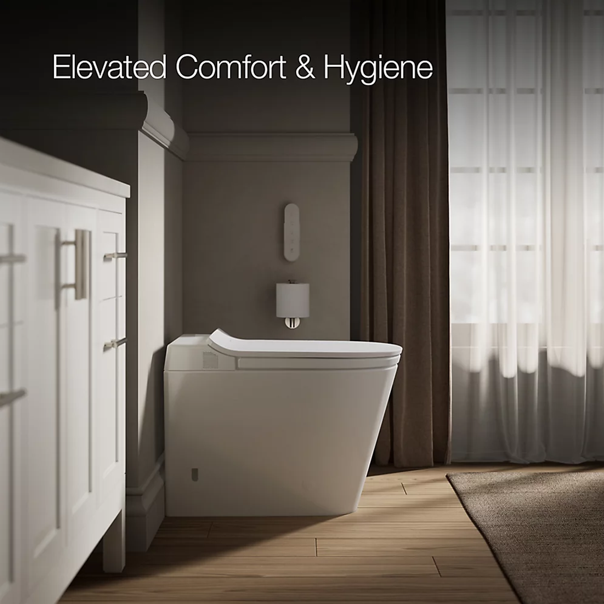 LEAP™ ONE-PIECE ELONGATED SMART TOILET, DUAL-FLUSH - robinsonco.ca