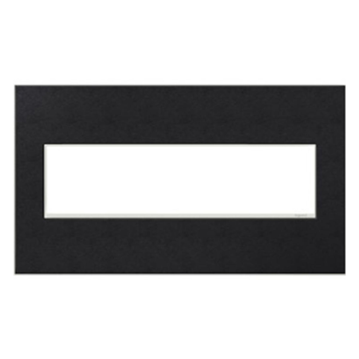 ADORNE 4-GANG REAL MATERIAL WALL PLATE