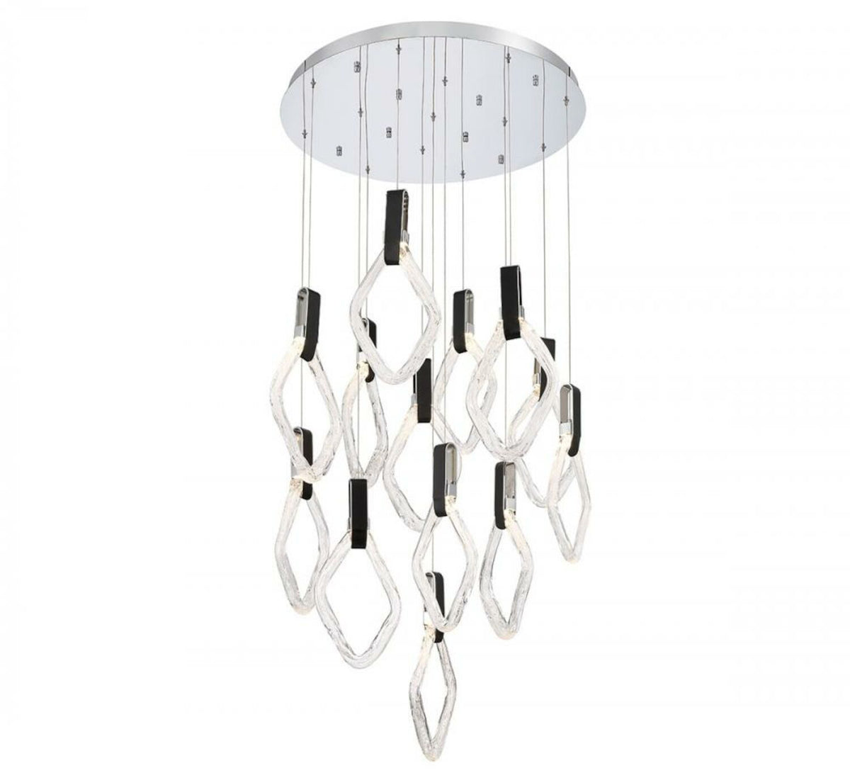 CATANIA 13 LIGHT ROUND LED CHANDELIER