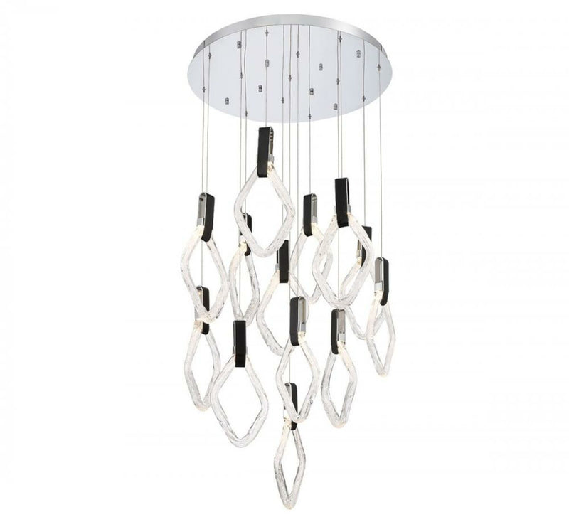 CATANIA 13 LIGHT ROUND LED CHANDELIER