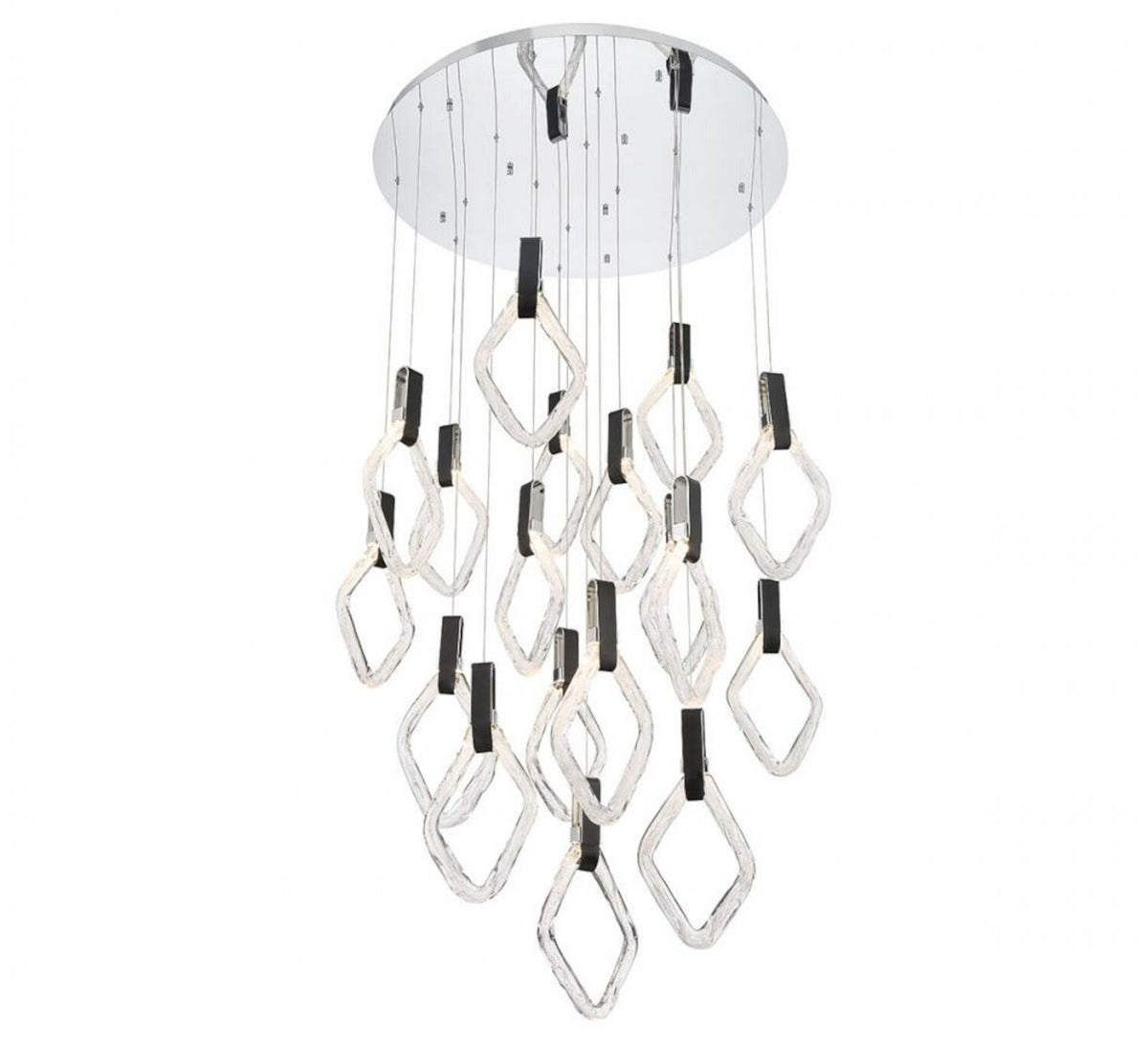 CATANIA 18 LIGHT ROUND LED CHANDELIER
