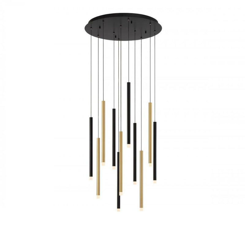 AMALFI 11 LIGHT ROUND LED CHANDELIER - robinsonco.ca