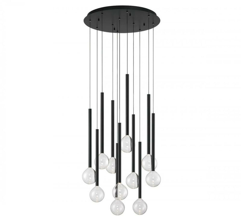 POSITANO 11 LIGHT ROUND LED CHANDELIER