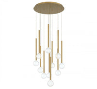 POSITANO 11 LIGHT ROUND LED CHANDELIER - robinsonco.ca