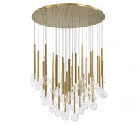 POSITANO 44 LIGHT ROUND LED CHANDELIER - robinsonco.ca