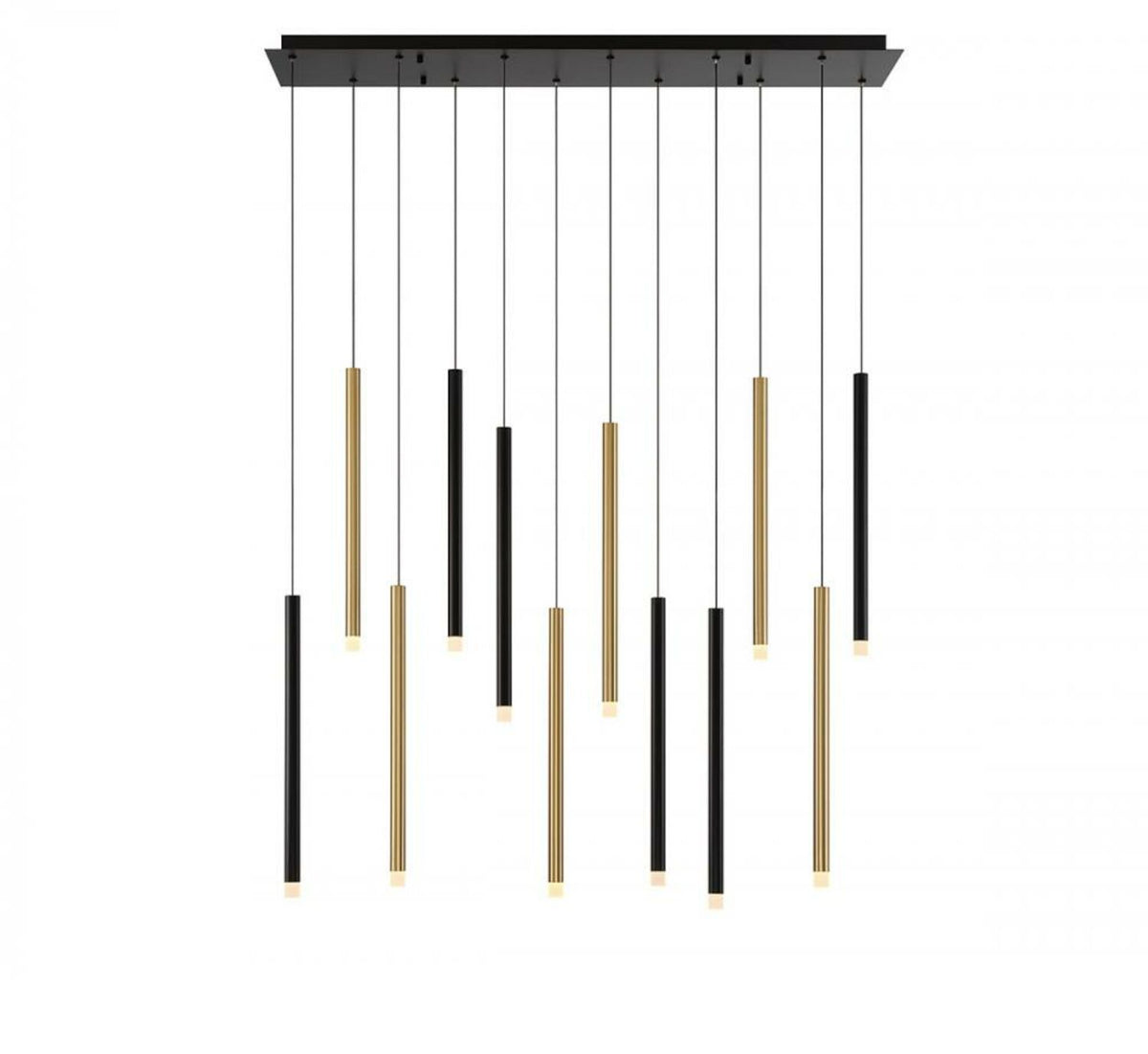 AMALFI 12 LIGHT LINEAR LED CHANDELIER - robinsonco.ca
