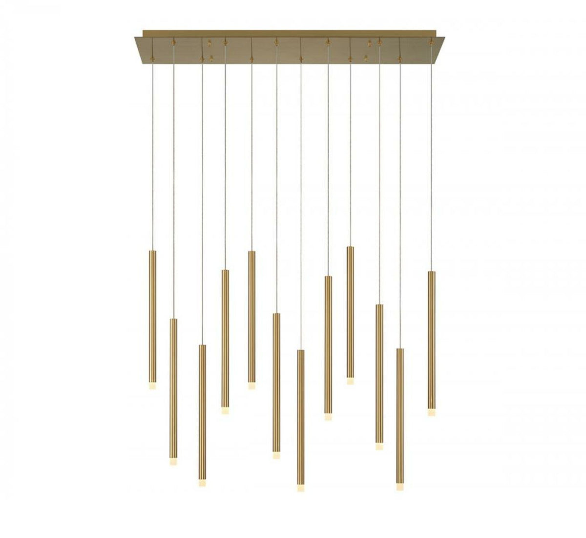 AMALFI 12 LIGHT LINEAR LED CHANDELIER - robinsonco.ca