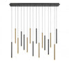 AMALFI 16 LIGHT LINEAR LED CHANDELIER - robinsonco.ca