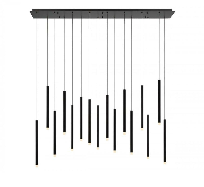 AMALFI 16 LIGHT LINEAR LED CHANDELIER