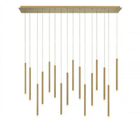 AMALFI 16 LIGHT LINEAR LED CHANDELIER - robinsonco.ca