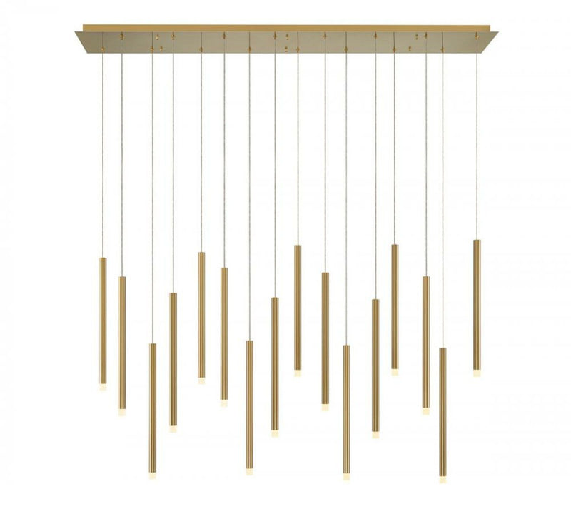 AMALFI 16 LIGHT LINEAR LED CHANDELIER - robinsonco.ca