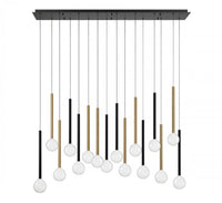 POSITANO 16 LIGHT LINEAR LED CHANDELIER - robinsonco.ca