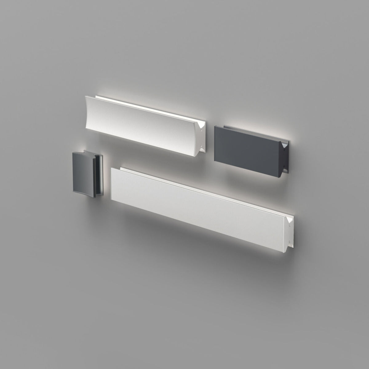 LINEACURVE MINI MONO LED WALL/CEILING LIGHT