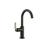 LITZE® BAR FAUCET WITH ARC SPOUT AND INDUSTRIAL HANDLE - robinsonco.ca