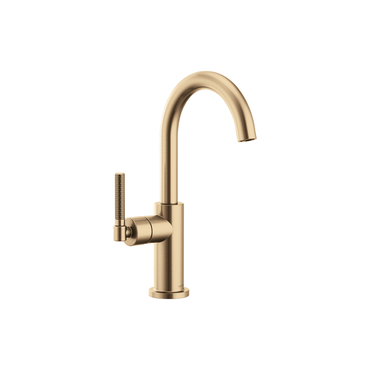LITZE® BAR FAUCET WITH ARC SPOUT AND KNURLED HANDLE - robinsonco.ca