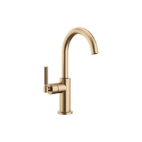 LITZE® BAR FAUCET WITH ARC SPOUT AND KNURLED HANDLE - robinsonco.ca