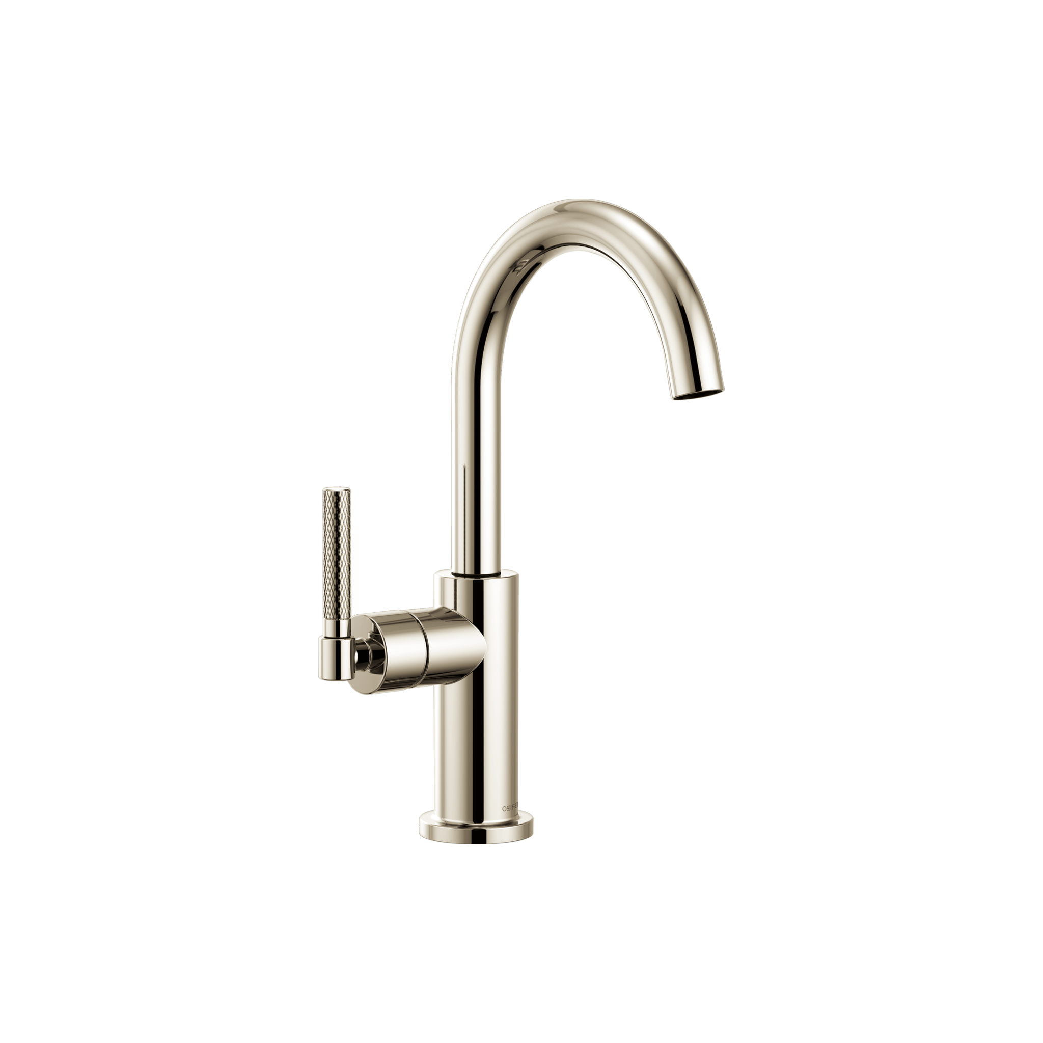 LITZE® BAR FAUCET WITH ARC SPOUT AND KNURLED HANDLE - robinsonco.ca