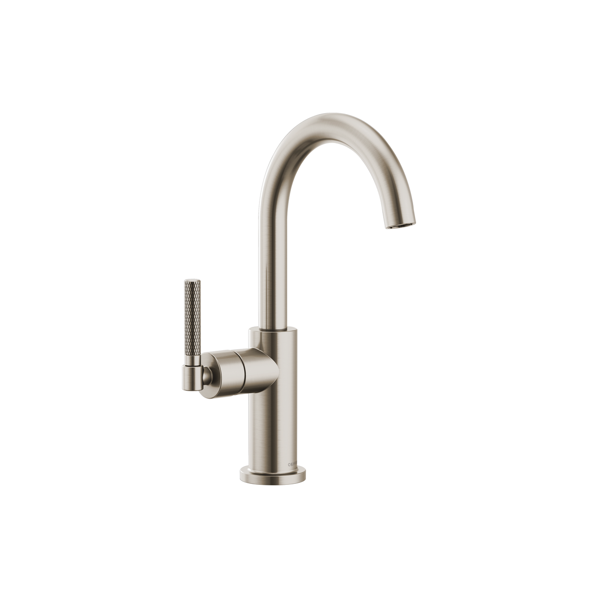 LITZE® BAR FAUCET WITH ARC SPOUT AND KNURLED HANDLE - robinsonco.ca