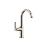 LITZE® BAR FAUCET WITH ARC SPOUT AND KNURLED HANDLE - robinsonco.ca