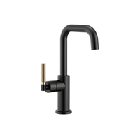 LITZE® BAR FAUCET WITH SQUARE SPOUT AND KNURLED HANDLE - robinsonco.ca
