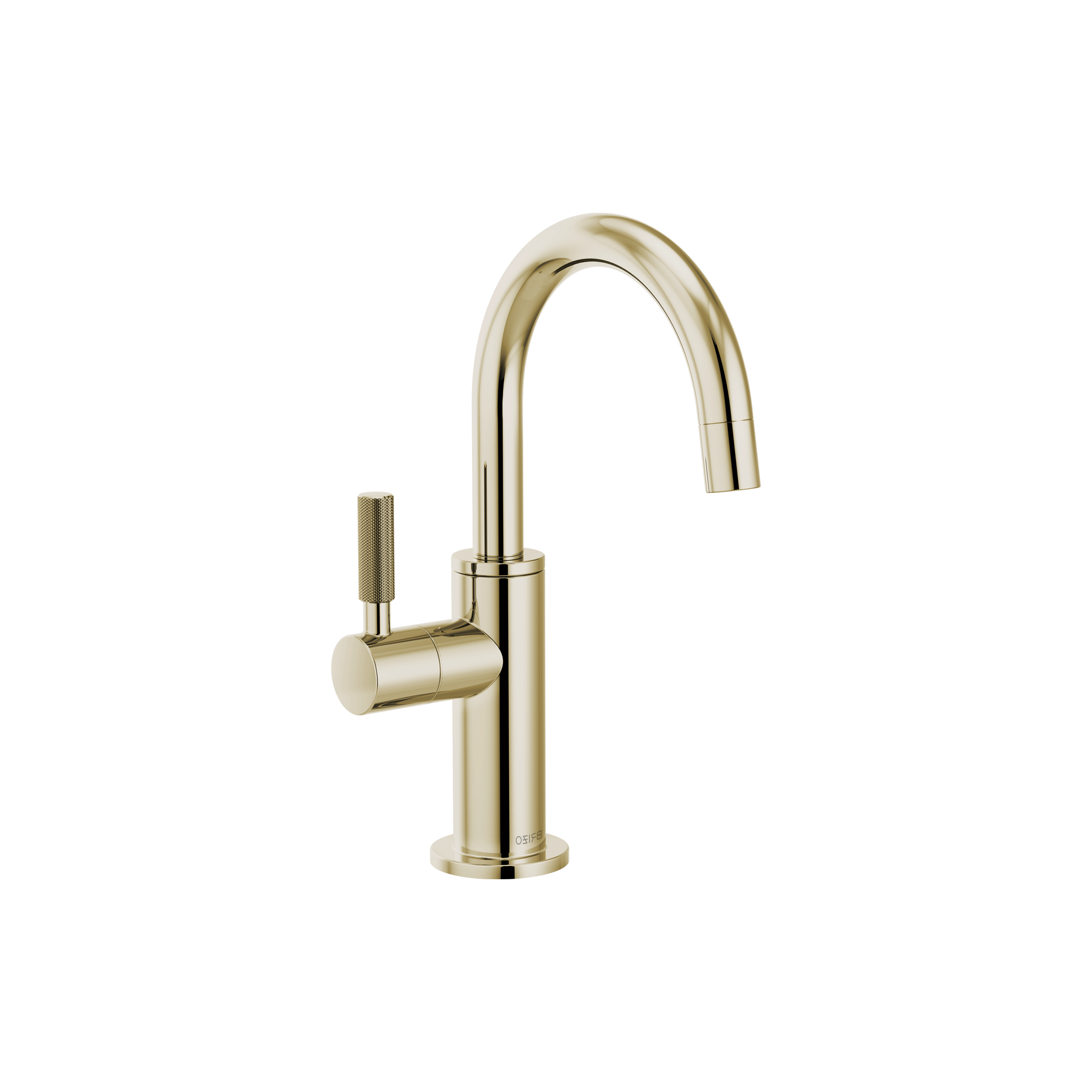 LITZE® BEVERAGE FAUCET WITH ARC SPOUT AND KNURLED HANDLE - robinsonco.ca