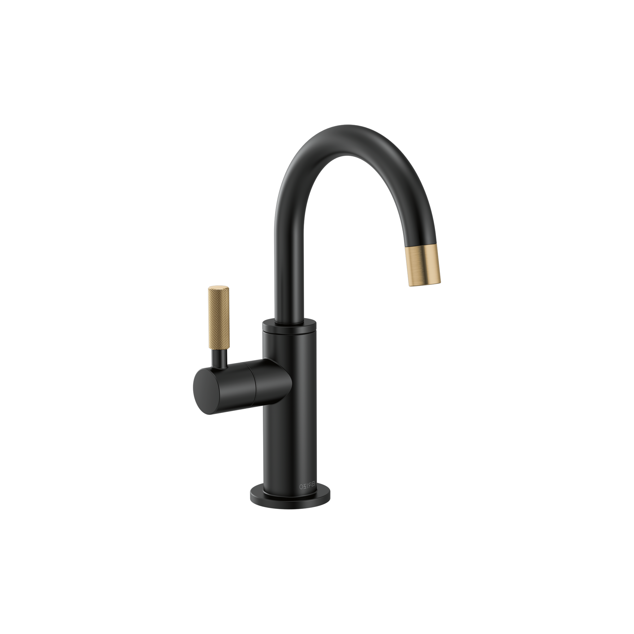 LITZE® BEVERAGE FAUCET WITH ARC SPOUT AND KNURLED HANDLE - robinsonco.ca