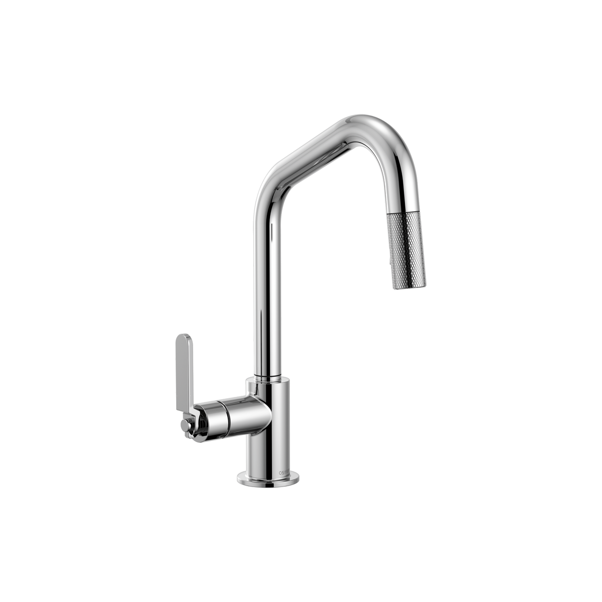 LITZE® PULL-DOWN FAUCET WITH ANGLED SPOUT AND INDUSTRIAL HANDLE